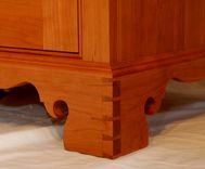 Traditional Style Media Cabinet / Tv Console 3 small