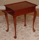 Curly Cherry Queen Anne Tea Table 1 small