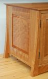 Asian Inspired Media Cabinet In Curly Cherry 3 small