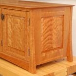 Asian Inspired Media Cabinet In Curly Cherry 4 small