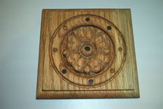 Woodworking Carving Of Plaques And Rosets To Use For Enhancements 4 small