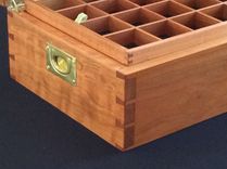 Large Jewelry Box In Cherry Wood 2 small