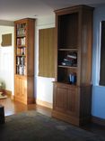 Cherry Bedroom With Home Office Built-In 2 small