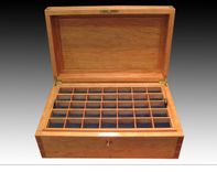 Large Jewelry Box Mahogany 2 small