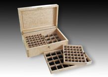 Large Jewelry Box Mahogany 5 small