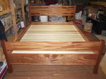 Modern Mahogany Bed 3 small