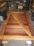 Reclaimed Redwood Sliding Barn Door 2 small