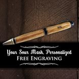 Bourbon Whiskey Barrel Writing Pens 2 small