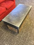 #30 Beautiful Zinc Coffee Table With Reclaimed Wood Base 5 small
