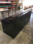 #44 Black Steel Memphis Reception Desk 2 small