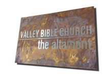 #54 Rusty Plasma Cut Sign 1 small