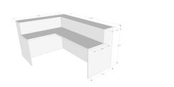 #80 Hand Made Venice Reception Desk 2 small