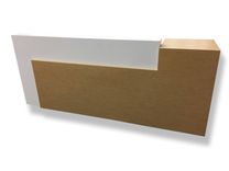 #85 Abstract Hand Crafted Custom Reception Desk And Pos 1 small