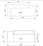 #85 Abstract Hand Crafted Custom Reception Desk And Pos 3 small