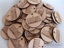 Wooden Drink Coins 2 small