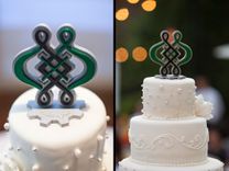 C & J Wedding Cake Topper 1 small