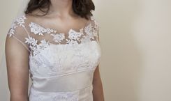 Pearl Button Dress 2 small