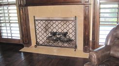 Metal Fireplace Screen 3 small