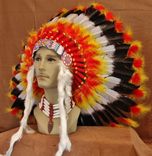 Imitation Native American War Bonnet (Inwb108) 2 small