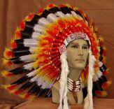 Imitation Native American War Bonnet (Inwb108) 1 small