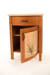 Lacewood Bedside Cabinets 2 small