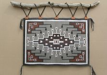 Marquetry Navajo Rug 1 small
