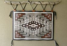 Marquetry Navajo Rug 2 small