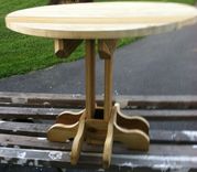 Round Patio, Yard Or Pool Side Table 1 small
