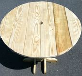 Round Patio, Yard Or Pool Side Table 5 small