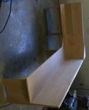 Red Oak Kitchen Corner Bench 1 small