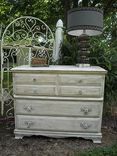 Cream And Grey Aged Chest 1 small
