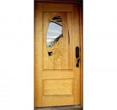 Curly Maple Hand Carved Door 1 small