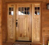 Butternut And Birch Custom Carved Entry Door 1 small