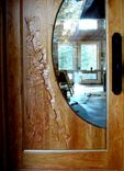 Birch Carving On Cherry Door 3 small
