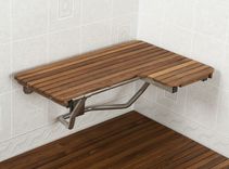 Teak Left/Right Hand Ada Compliant Bench 1 small