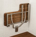 Teak Left/Right Hand Ada Compliant Bench 2 small