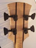 4 String Electric Bass Guitar Curly Ambrosia Maple 3 small