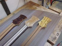 4 String Electric Bass Guitar Curly Ambrosia Maple 5 small