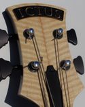 4 String Electric Bass Guitar Curly Brosinium 3 small