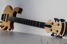 4 String Electric Bass Guitar Curly Brosinium 4 small