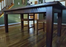 Rustic Dining Table 1 small