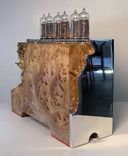 Elm Burl "Nixie" Tube Clock 1 small