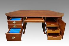 Desk At The Window . 2 small