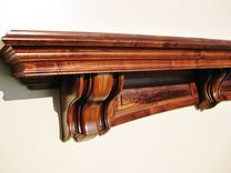 Gunstock Walnut Mantle 5 small