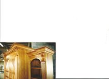 Re-Claimed Re-Purposed Heart Pine Entertainment Center 1 small