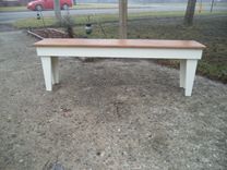 Benches, Clear Span No Shelve, Recycled Material 4 small