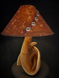 Free Standing Rustic Twisted  Juniper Table Lamp 2 small