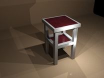 Small Hard Wood Table, Side Table 2 small