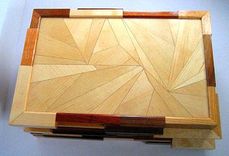 Abstract Shatter Top Humdor 2 small