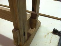 Trestle Coffee Table 6 small